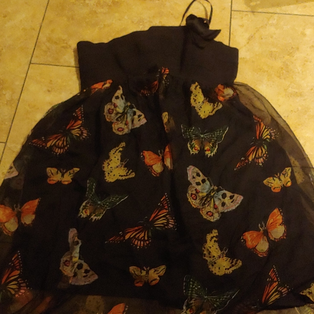 👗Butterfly dress with 1 strap size L